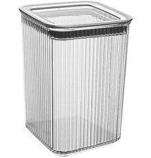 Контейнер вакуумный для сыпучих продуктов квадратный "Рим" 1.2 л (27шт) арт 32007