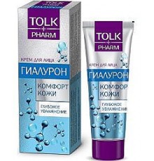 Крем для лица "Tolk Pharm" "Гиалурон" 40мл арт.2580 (24/уп)