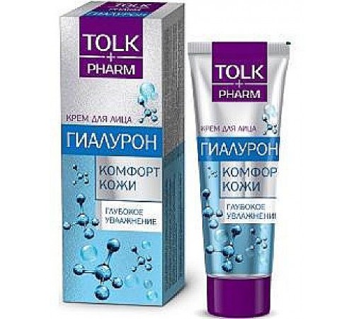 Крем для лица "Tolk Pharm" "Гиалурон" 40мл арт.2580 (24/уп)