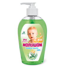 Мыло жидкое 'ВЕСНА Малышам' с экстрактом алоэ вера, 280г арт (5091;5300) (15/уп)