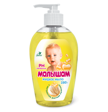 Мыло жидкое 'ВЕСНА Малышам' с экстрактом ростков пшеницы, 280г арт (5092;5301) (15/уп)