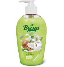 Жидкое крем-мыло ВЕСНА Ассорти жасмин и кокосовое молочко 280 г арт 5215 (15/уп)