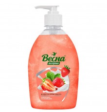 Жидкое крем-мыло ВЕСНА Ассорти земляника со сливками 500г арт 5220 (10/уп)