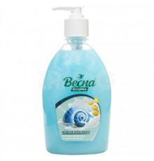Жидкое крем-мыло ВЕСНА Ассорти морск минералы и соевое молочко 500 г арт 5222 (10/уп)