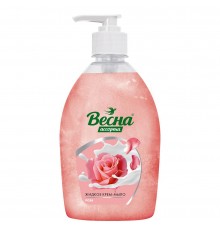 Жидкое крем-мыло ВЕСНА Ассорти роза 500 г арт 5224 (10/уп)