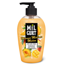 Жидкое крем-мыло "MILGURT" манго и дыня в йогурте 280 г  арт  5241 (15/уп)