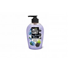 Жидкое крем-мыло "MILGURT" голубика и ежевика в йогурте 280г арт.5242 (15/уп)