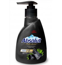 Мыло жидкое ABSOLUT Professional бамбуковый уголь,250 г арт 5252 (10/уп)