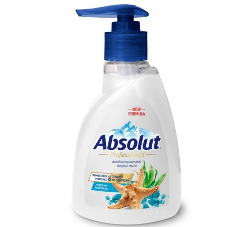 Мыло жидкое ABSOLUT Professional морские минералы, 250 г арт 5254 (10/уп)