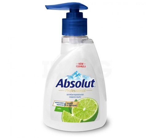 Мыло жидкое ABSOLUT Professional лайм, 250 г арт 5255 (10/уп)