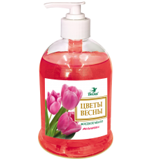 Мыло жидкое "Цветы весны" тюльпан, 500 г арт 5269 (12/уп)