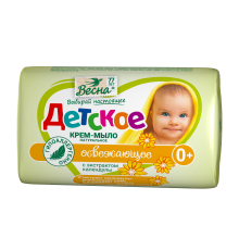 Крем-мыло 'ВЕСНА Детское' Освежающее с экстр календулы 90г арт 6101 (72/уп)