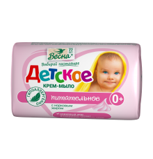 Крем-мыло 'ВЕСНА Детское' Питательное с норковым жиром 90г арт 6105 (72/уп)