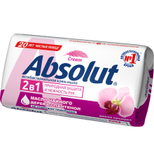 Крем-мыло туалетное "ABSOLUT 2в1" Антибактериальное Дикая орхидея 90гарт 6120 (72/уп) арт 6120/24
