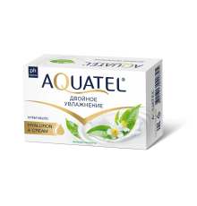 Крем-мыло твердое "Aquatel" зеленый чай матча, 90 гр. Арт 6232 (24/уп)