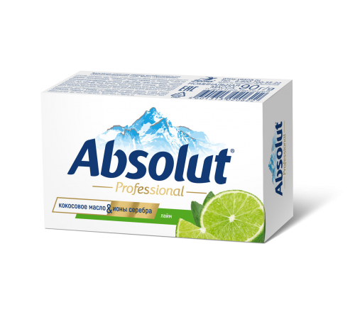 Мыло туалетное ABSOLUT Professional лайм  90 арт 6249 (24/уп)