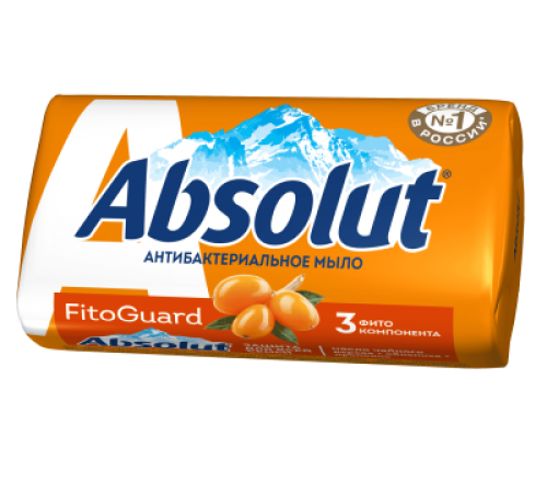 Мыло туалетное твердое 'ABSOLUT FitoGuard " Облепиха 90г арт 6253 (72/уп)