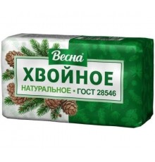 Мыло натуральное "ВЕСНА" Хвойное 90г арт.6259 (72/уп)