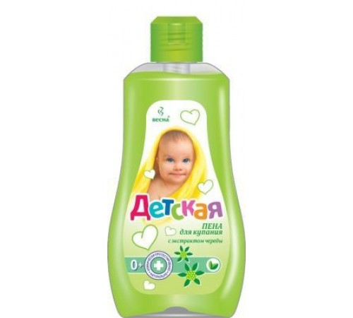 Пена для купания 'ВЕСНА Детское' череда, 280г (флакон с колпачком флип-топ) арт 7108 (16/уп)