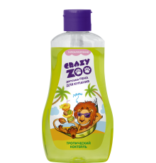 Пена для купания 'Crazy Zoo' тропический коктейль, 280г арт 7115 (16/уп)