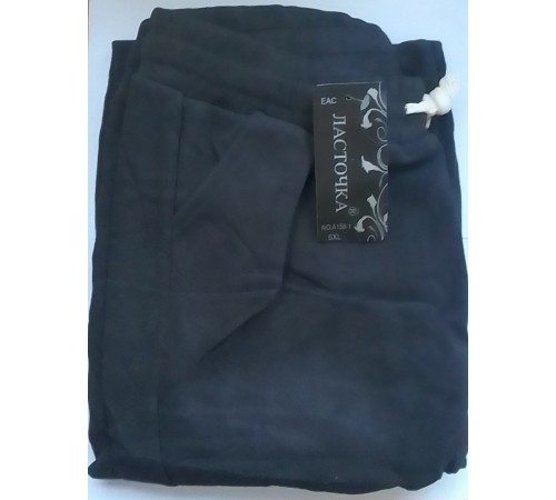 Штаны женские спорт с монжетами теплые №А159-1 (2XL-4XL) (6шт/уп)