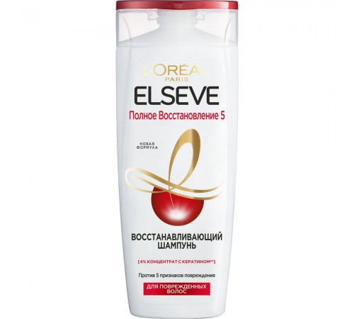 Elseve Шампунь 400мл Полное восстановление 5  *12