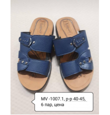 Мужские шлепанцы арт. MV 1007-1  ассорти 40-45р (6шт/уп)