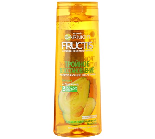 FRUCTIS Шампунь Тройное Восстановление 400мл  *12