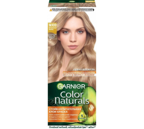Garnier Color Naturals Краска д/волос 9.132 Натуральный блонд  *3*12