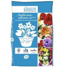Грунт Плодородный Четыре сезона "Любимые цветы" 60л (1п=45шт)