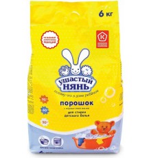Стиральный порошок Ушастый нянь 6кг Детский (универс.) *1*3 // 120