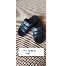 Мужские шлепанцы №076 ассорти 41-45р (12шт/уп) Акционная цена