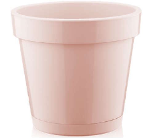 Горшок для цветов "Истамбул" 5,7л пепельно розовый (36шт) арт 29024