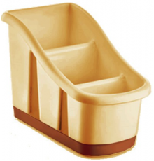 Подставка для столовых кор. беж.(60)шт  арт.14003