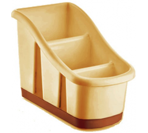 Подставка для столовых кор. беж.(60)шт  арт.14003