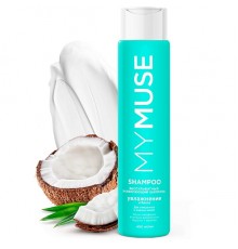 MY MUSE Шампунь Беcсульфатный укрепляющий (увл) 400мл  *4*  // 1680