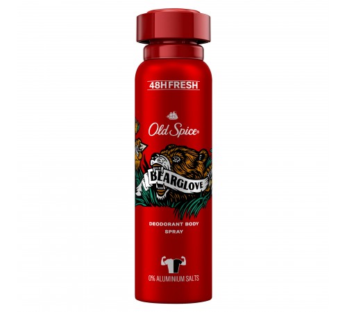 OLD SPICE Део спрей Bearglove (Медведь) 150мл    *6