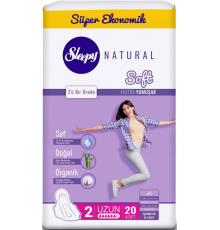 Слипи Натурал прокл Soft по 20 шт.ДУО Длинные *6/12