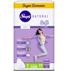 Слипи Натурал прокл Soft по 24 шт.ДУО Нормал *6/12