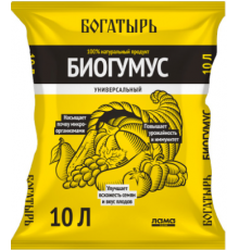 Удобрение Богатырь Биогумус 10 л