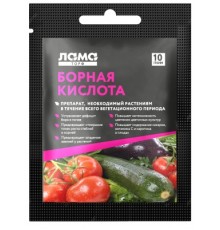 Борная кислота 10г Лама Торф