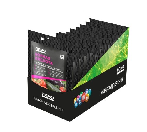 Борная кислота 10г Лама Торф Шоу Бокс (80шт в шоу боксе)