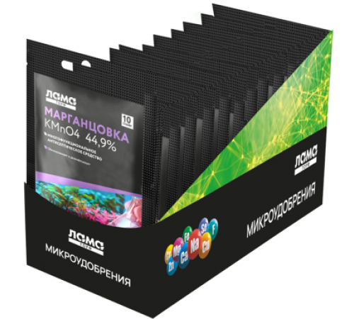 Марганцовка 44,9% 10г Лама Торф Шоу Бокс  (80шт в шоу боксе)