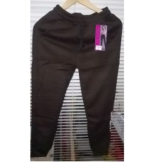 Штаны женские спорт с монжетами теплые Круто QI №W2662 корич. (XL-6XL) (6шт/уп)