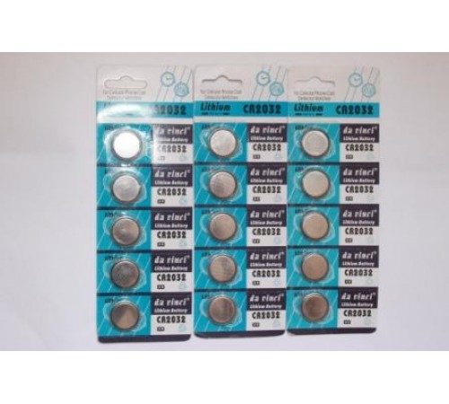 Батарейка CR 2032 DA-VINCI