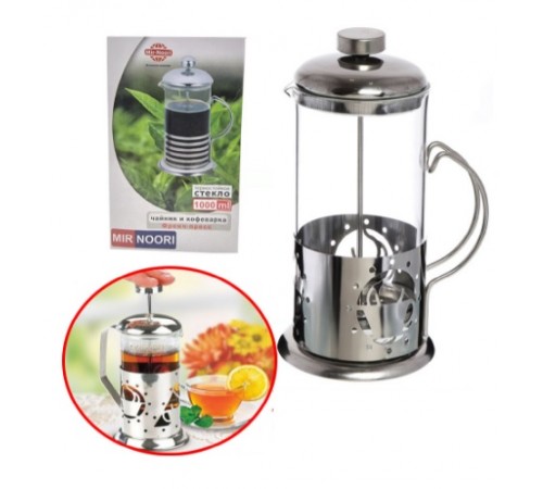 Френч-пресс 600мл MIRNOORI №1116-600 (1*60)