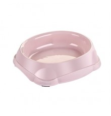 Миска для животных 250мл пеп-розовый (уп.60 шт) арт.245
