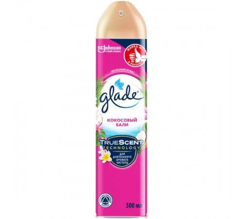 Glade Освежитель воздуха Кокосовый Бали 300мл 1/12