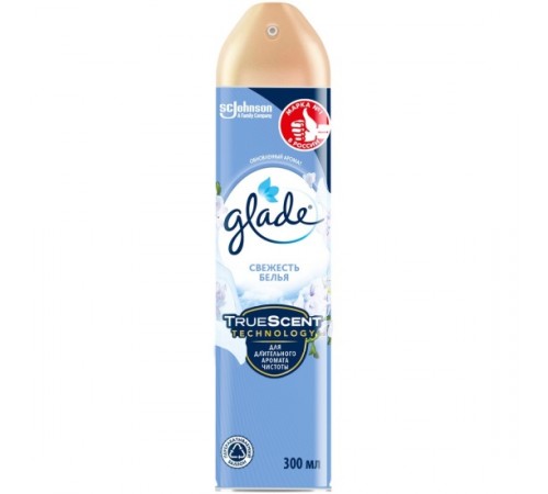 Glade Освежитель воздуха Свежесть белья 300мл 1/12