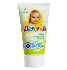 Крем Весна Детский Успокаивающий с экстрактом ромашки, туба 150мл арт.2309 (18/уп)